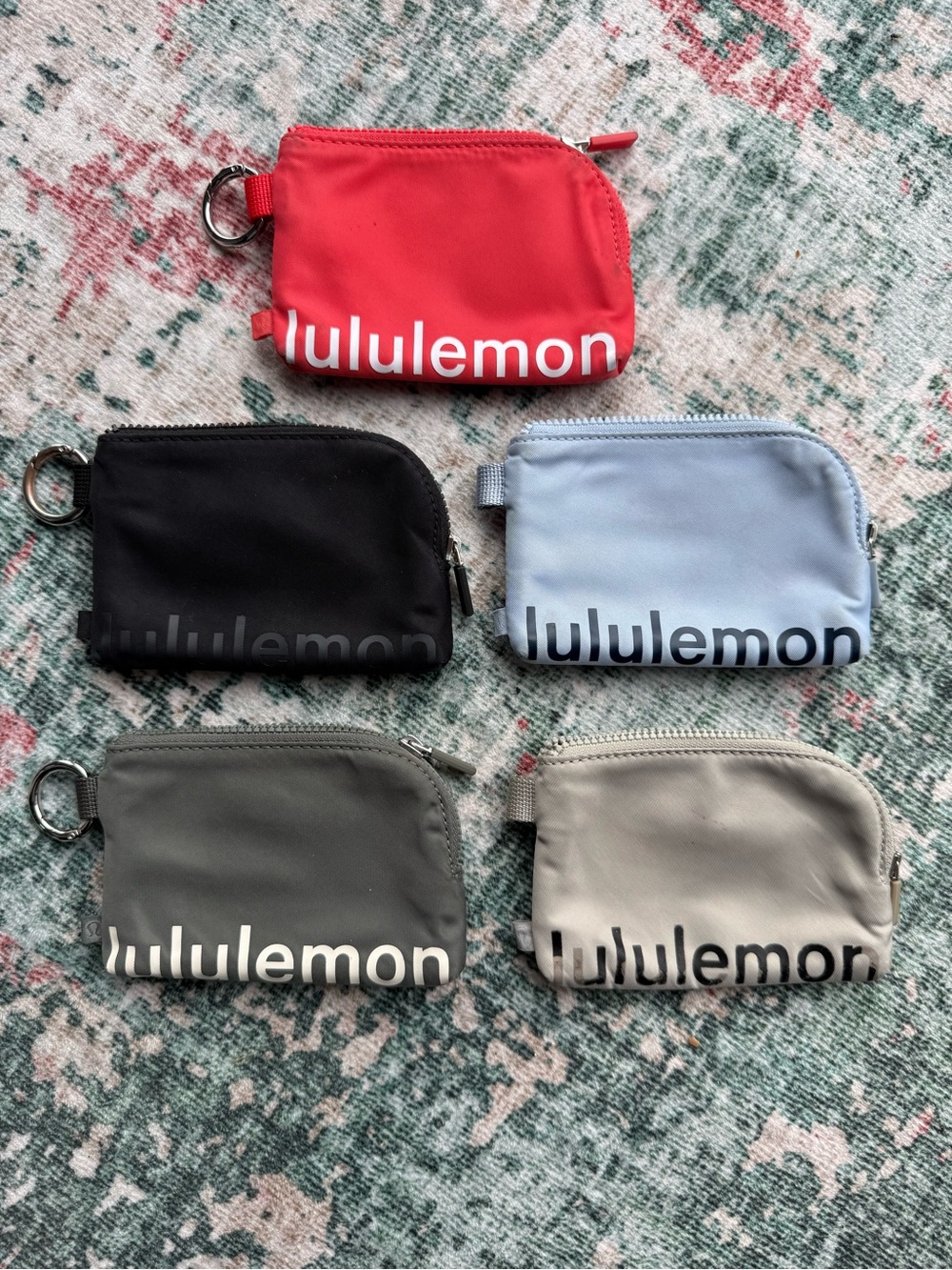 lululemon athletica wristlet wallets